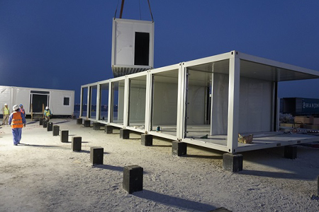 Prefab Buildings - Qatar Office Headquarters 